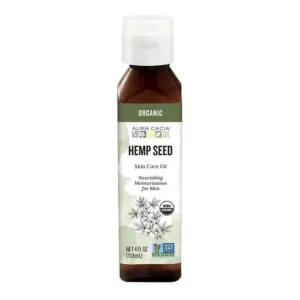 Aura Cacia Body Oil Organic Hemp Seed Oil 4oz