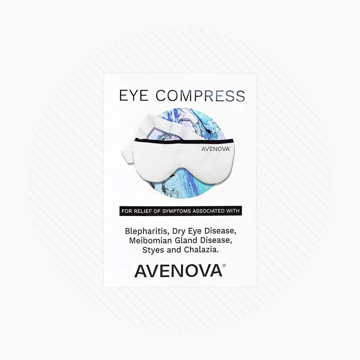 Avenova Microwavable Heat Eye Compress Mask