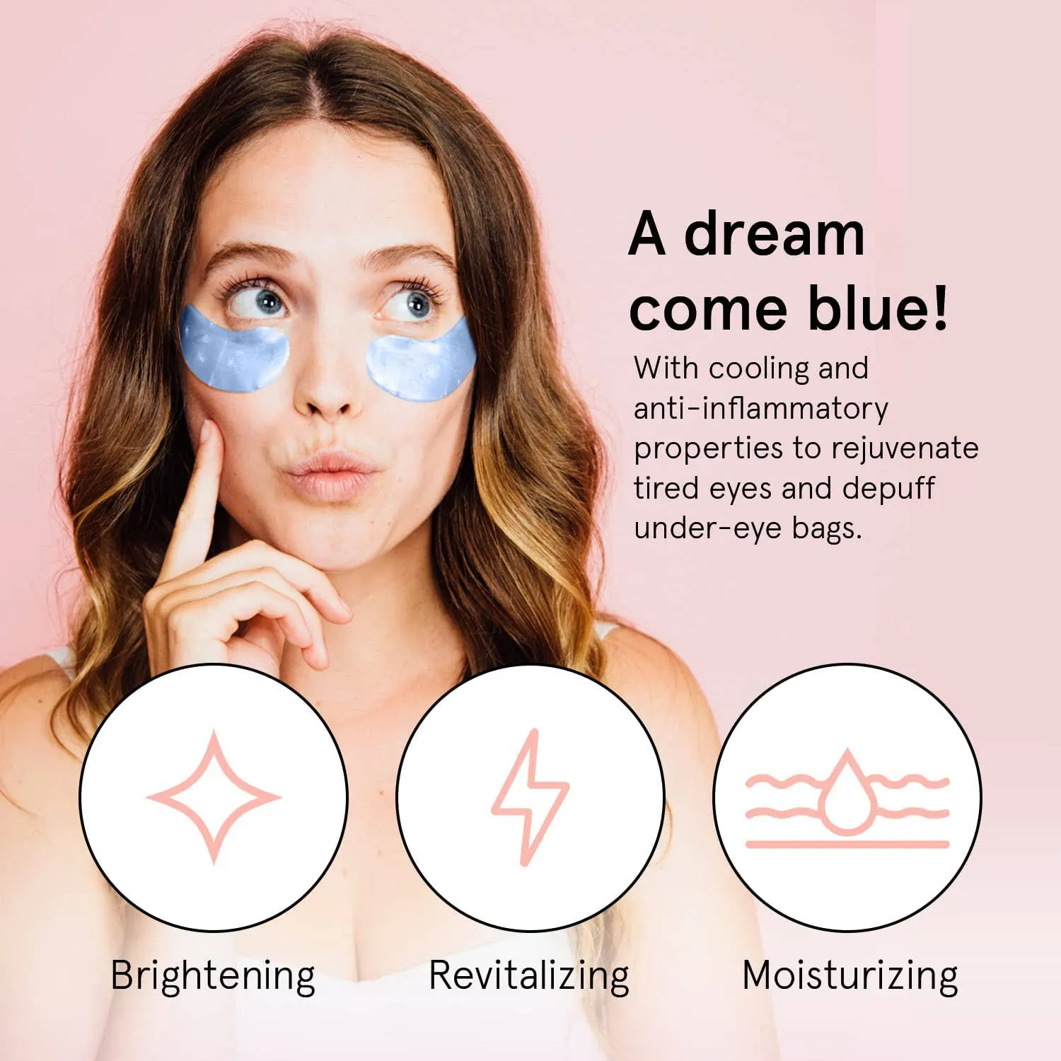 Blue Illuminating Under Eye Masks (24 pairs)