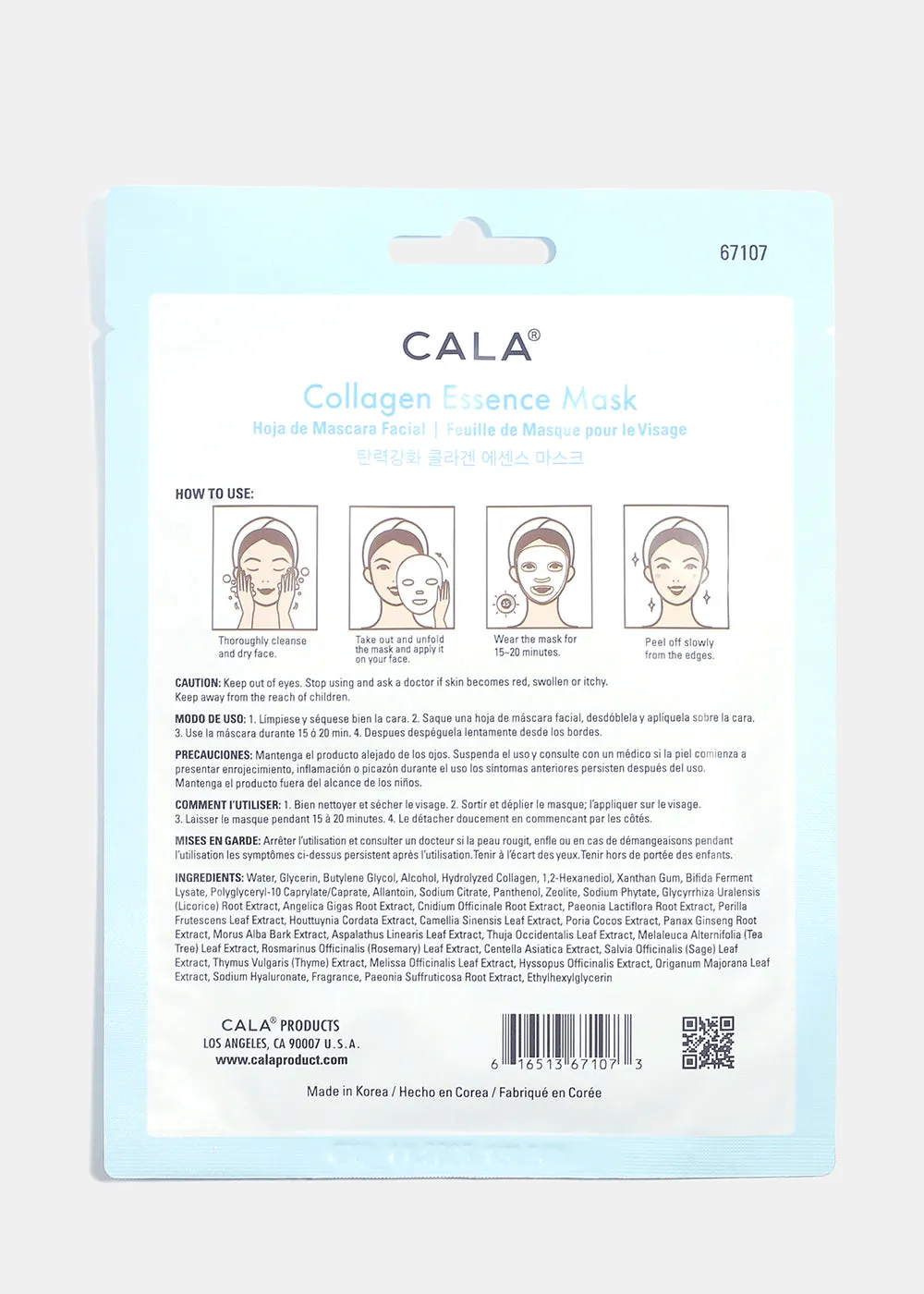 Cala Collagen Essence Mask