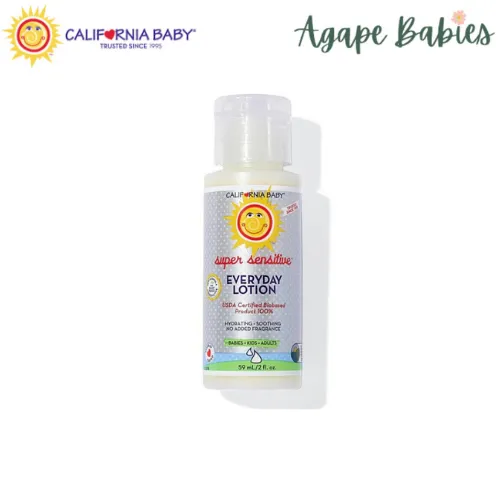 California Baby 2oz  Super Sensitive Everyday Lotion Travel Size