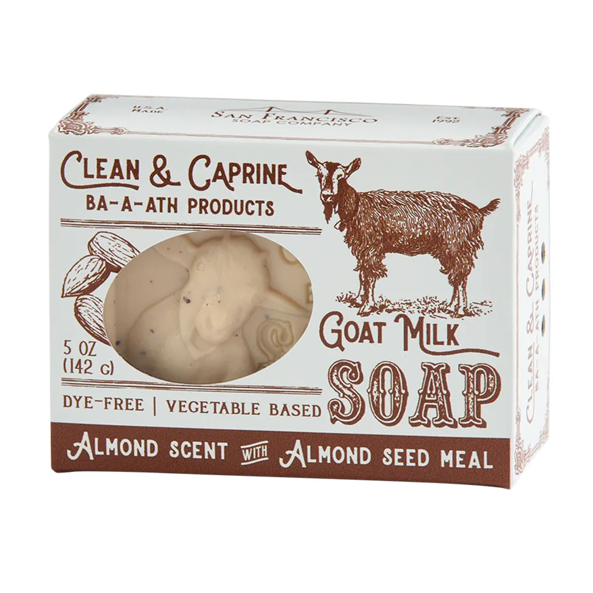 Clean & Caprine Goat Milk Bar Soap 5 oz 03764 <p>See All Fragrances</p>