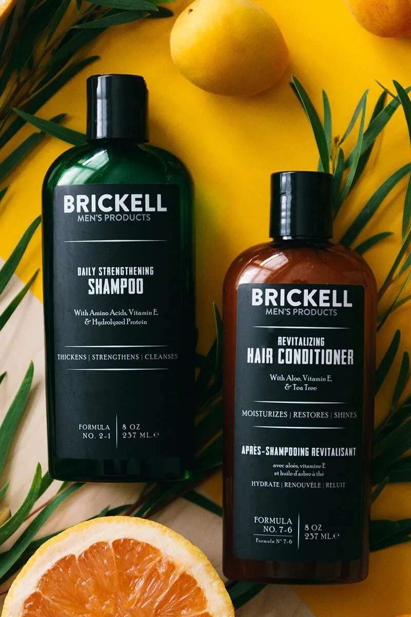 Daily Revitalizing Men's Hair Care Routine