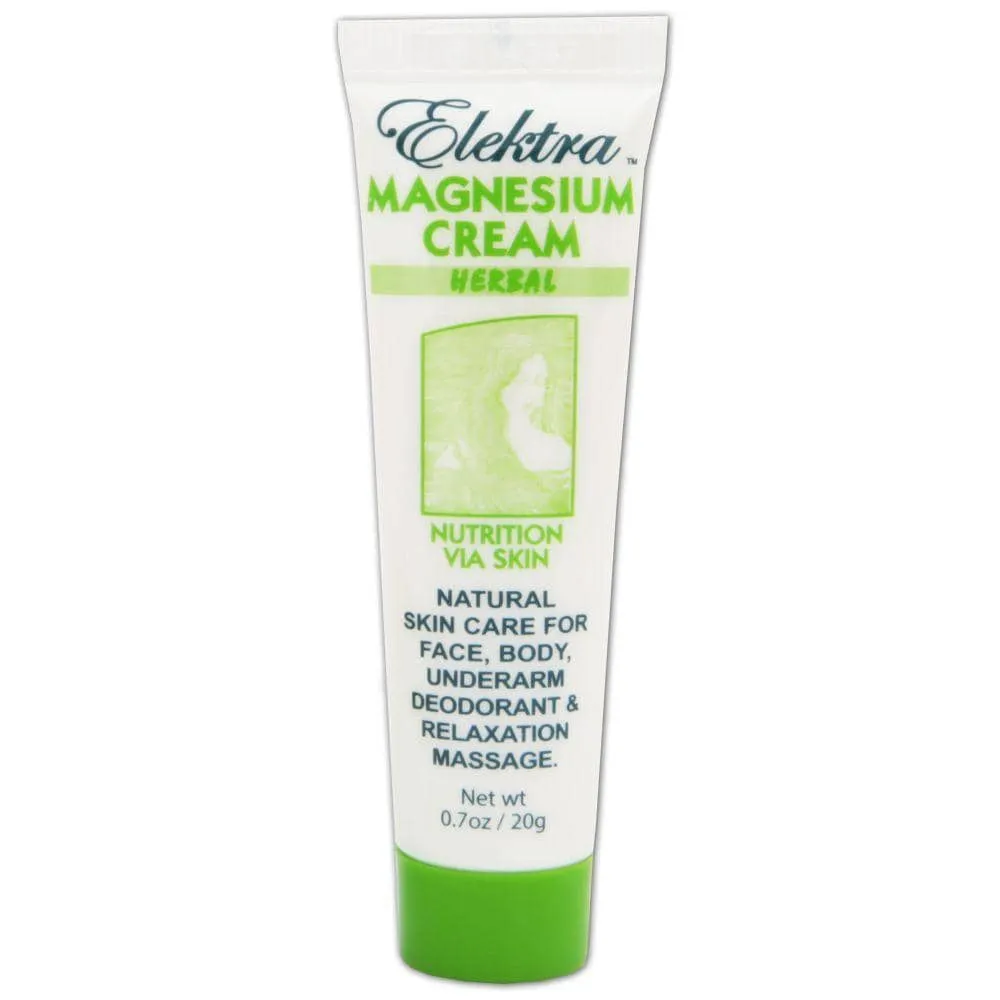 Elektra Magnesium - Magnesium Cream - Herbal (15g)