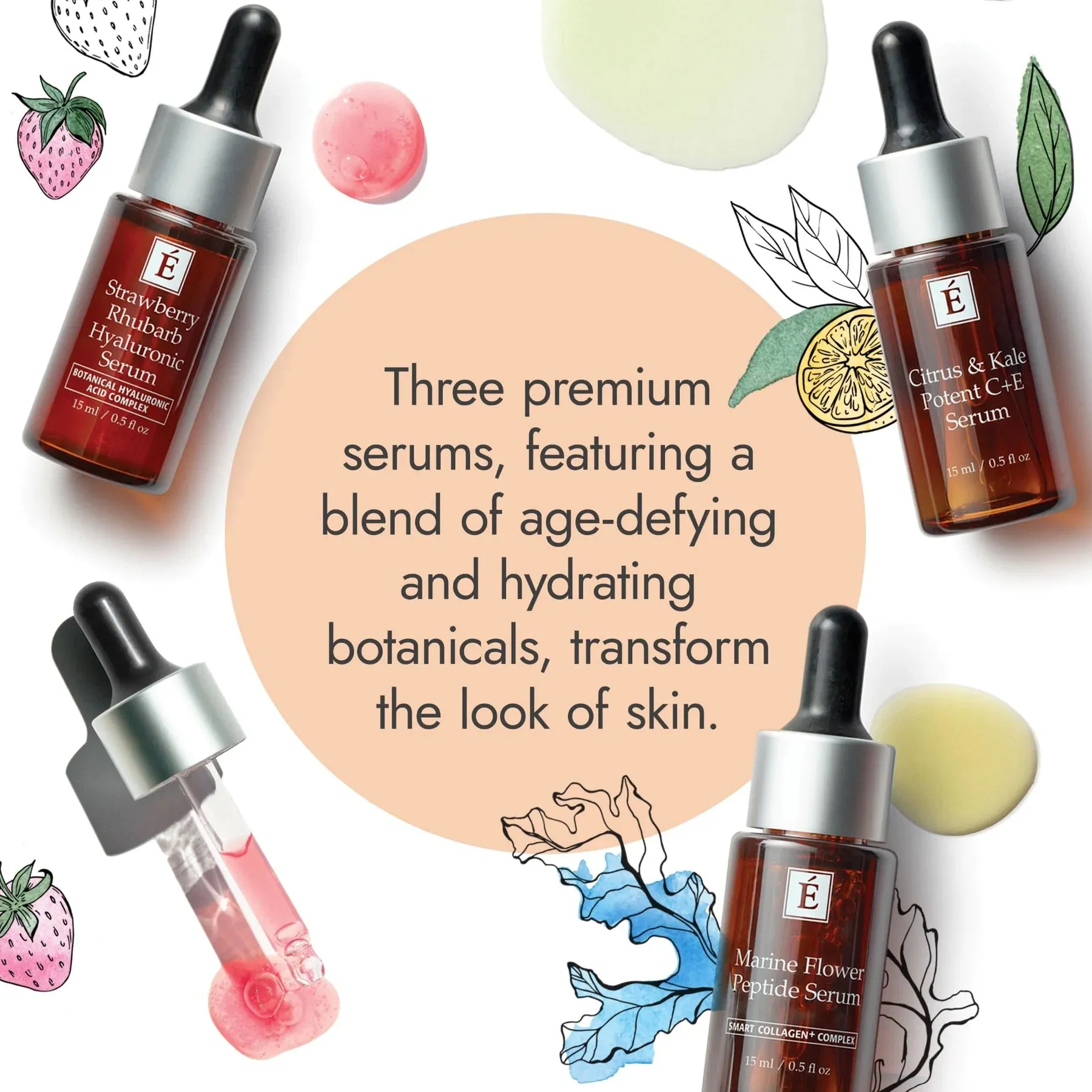 Eminence Organics Essential Serum Trio Gift Set