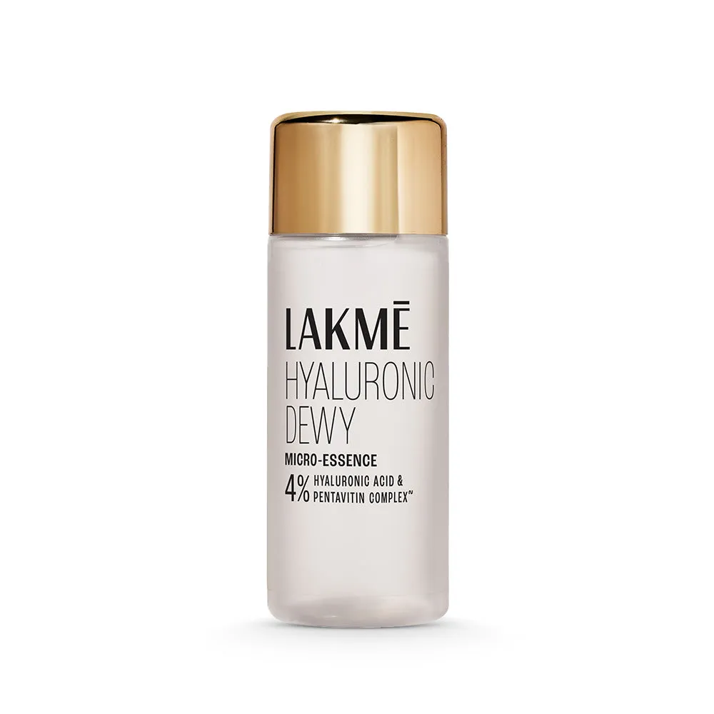 Lakmē Hyaluronic Dewy Micro Essence with 4% Hyaluronic Acid 100 ml