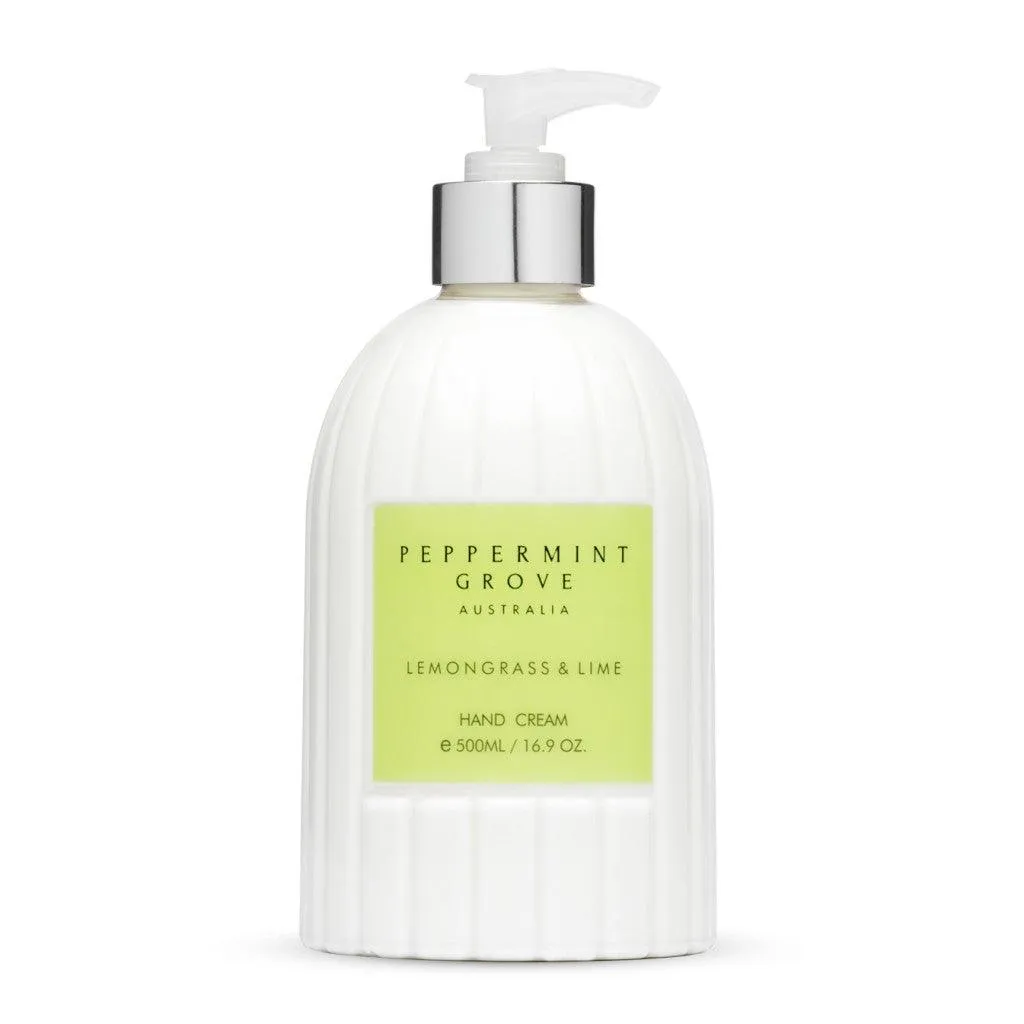 Lemongrass   Lime | Hand Cream Pump