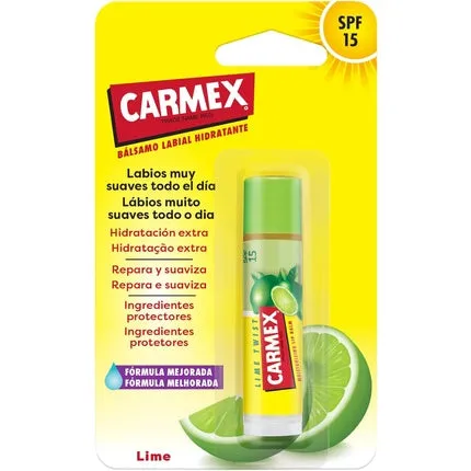 Moisturizing lip balm Lime Twist Spf15, Carmex