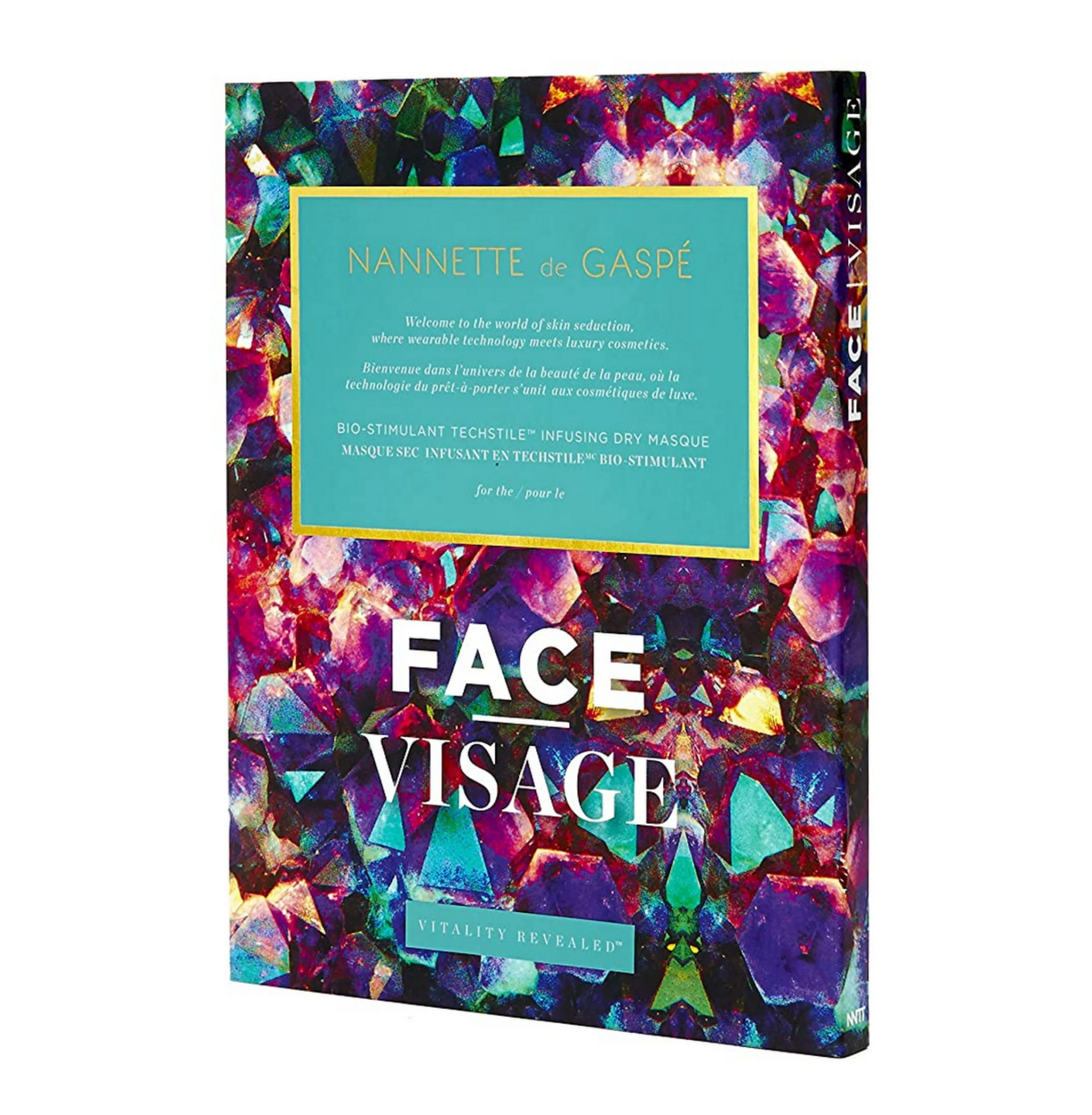 NANNETTE de GASPÉ Vitality Revealed Face Reusable Techstile Mask