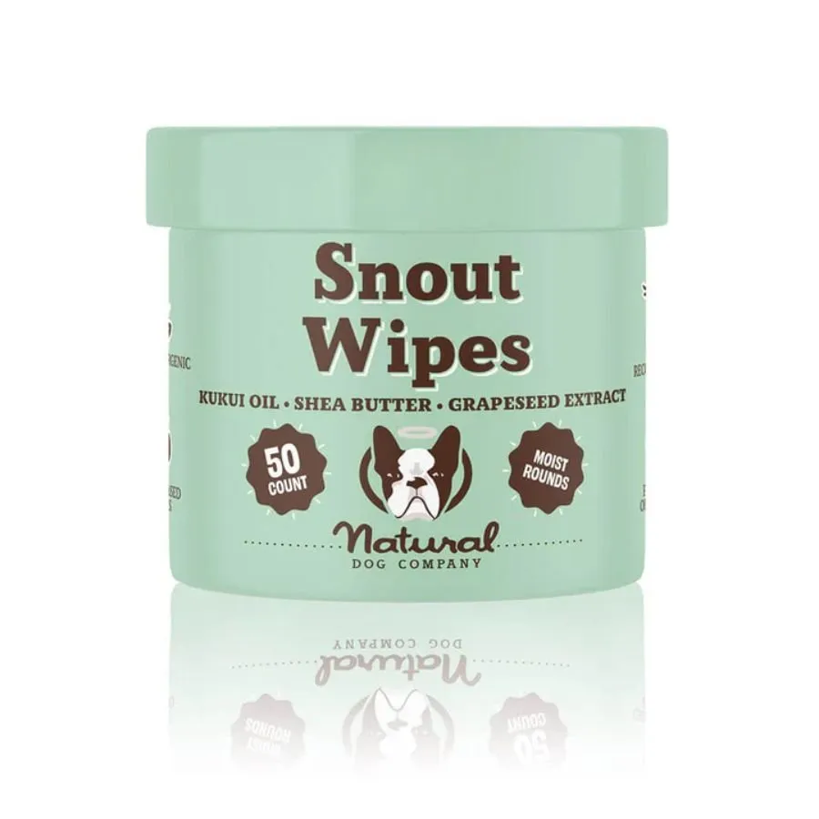 Natural Dog Company Snout Wipes - 50 Pack