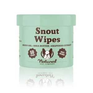 Natural Dog Company Snout Wipes - 50 Pack