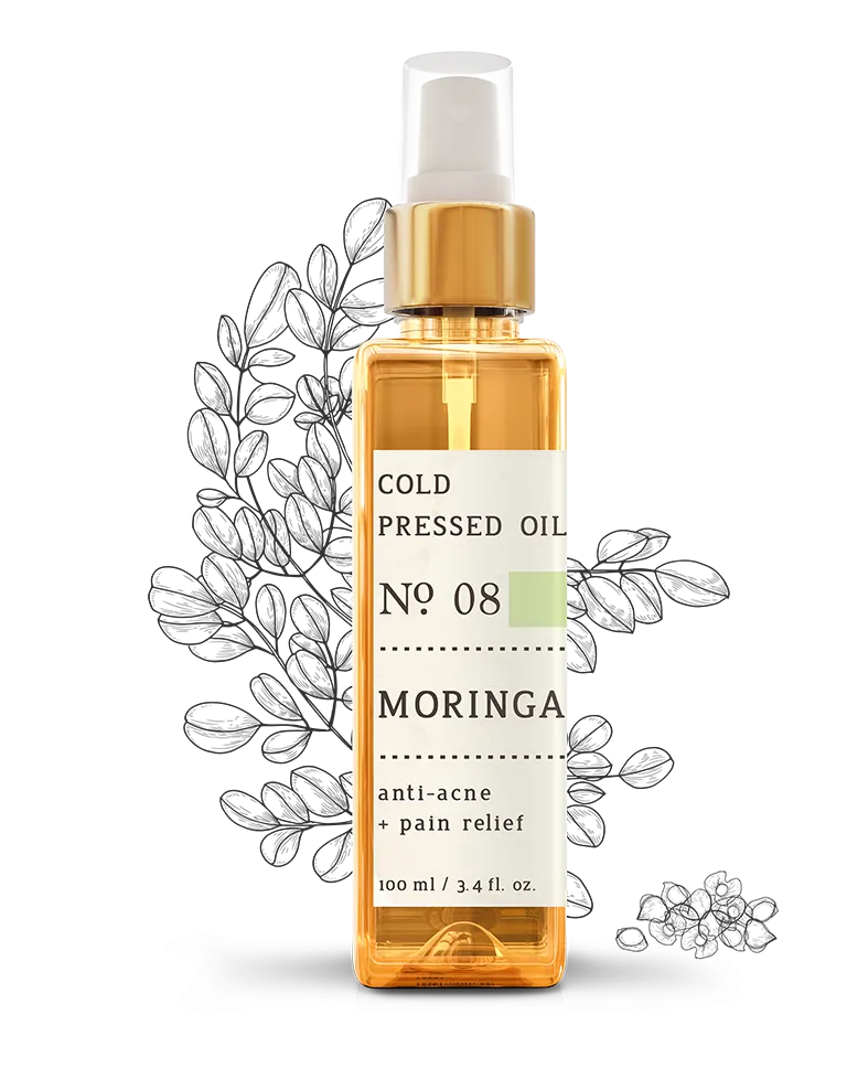 No. 8 Moringa Cold Pressed Oil