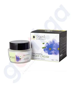 ORGANIC HARVEST NOURISHING NIGHT CREAMS 50GM