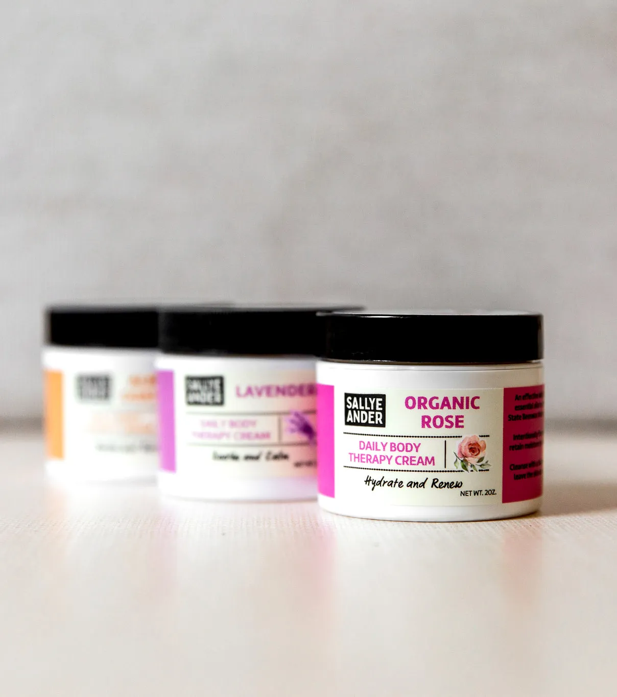 Organic Rose Daily Body Therapy Cream