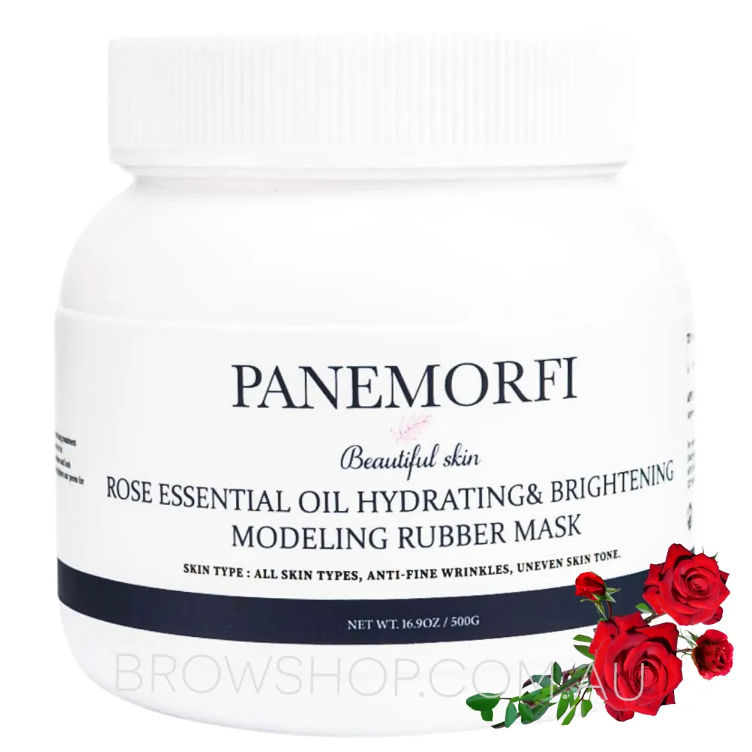 Panemorfi Rose Essential Oil Hydrating & Brightening Modeling Rubber Mask 500g