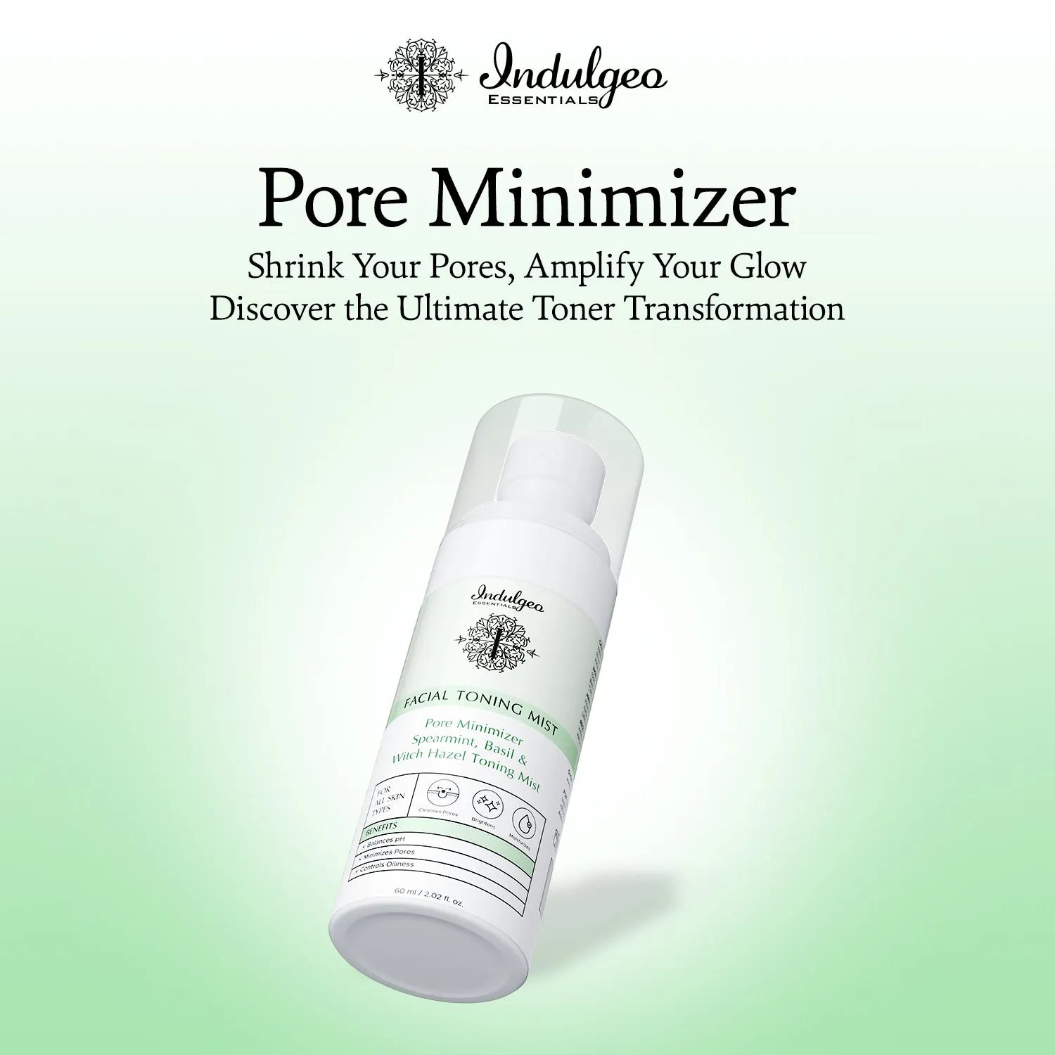 Pore Minimizer Spearmint And Basil Toning Mist