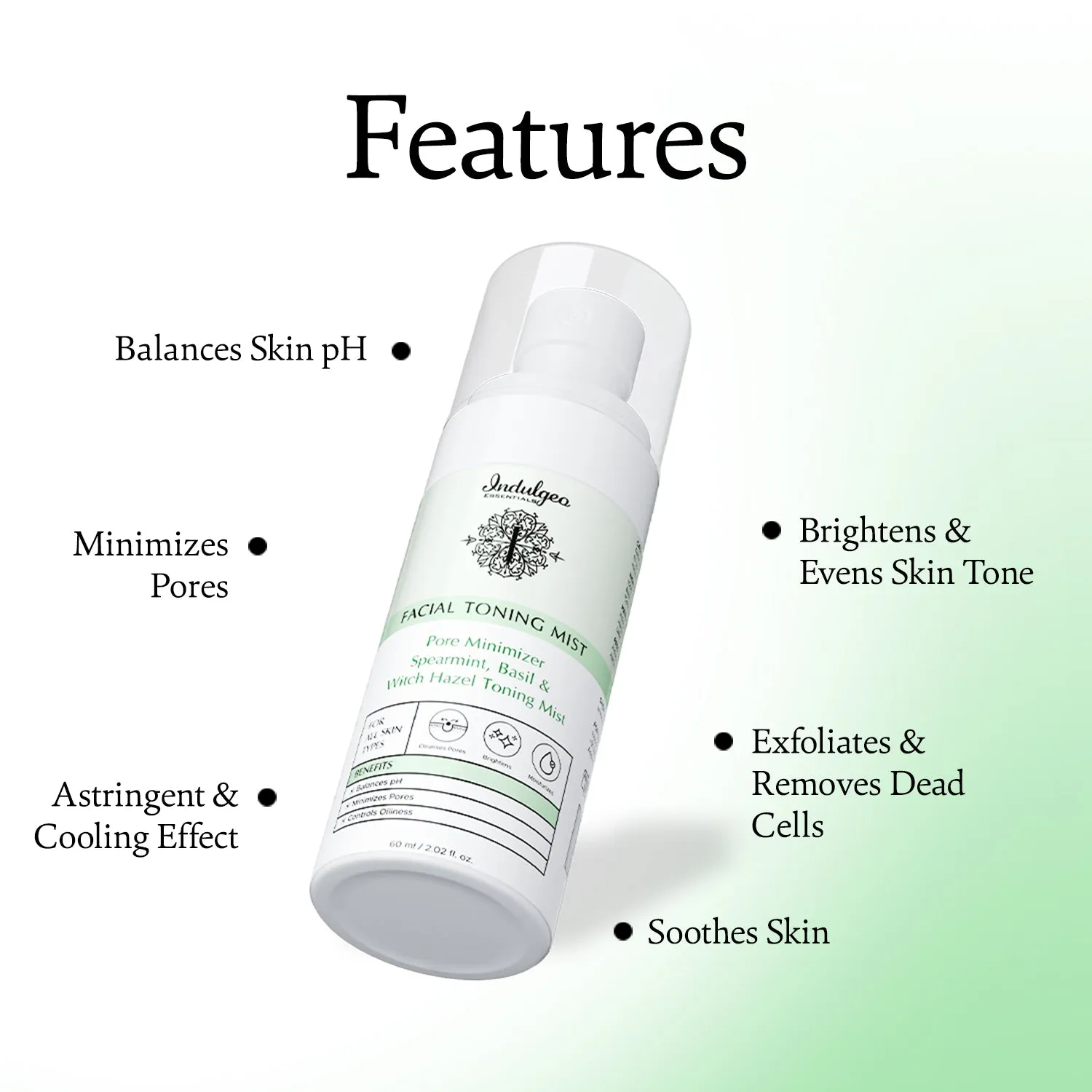 Pore Minimizer Spearmint And Basil Toning Mist