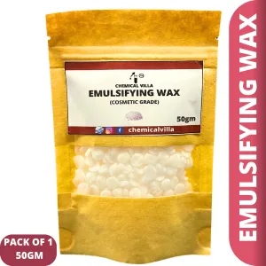 Pure Emulsifying Wax cosmetic grade 50 gram