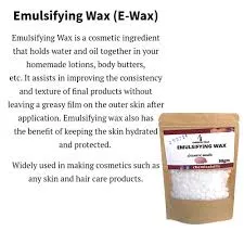 Pure Emulsifying Wax cosmetic grade 50 gram