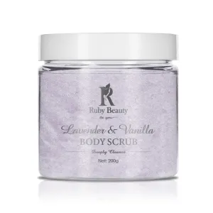 Ruby Beauty Lavender And Vanilla Body Scrub 200g