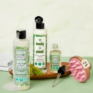 Tea Tree Oil, Peppermint   Vetiver Shampoo   Conditioner   Scalp serum   Scalp Massager Combo