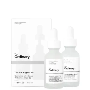 THE ORDINARY SKIN SUPPORT SET (NIACINAMIDE & HYALURONIC ACID)