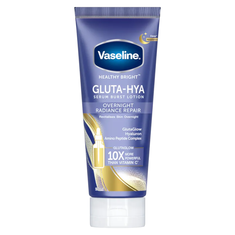 VASELINE® GLUTA-HYA SERUM BURST LOTION OVERNIGHT RADIANCE REPAIR